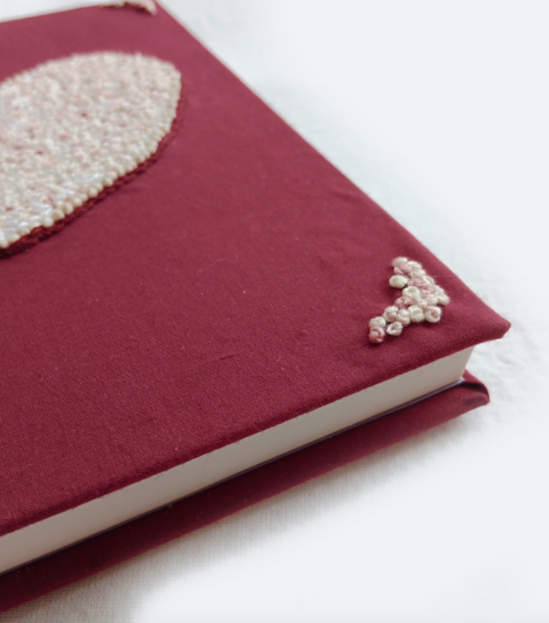 ROSE - Hand Embroidered Notebook