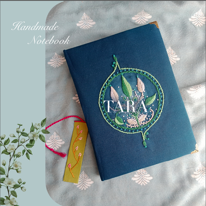 TARA - Hand Embroidered Notebook