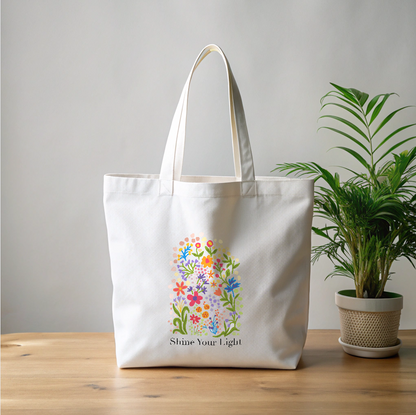 Cotton Printed Tote bag printed both side