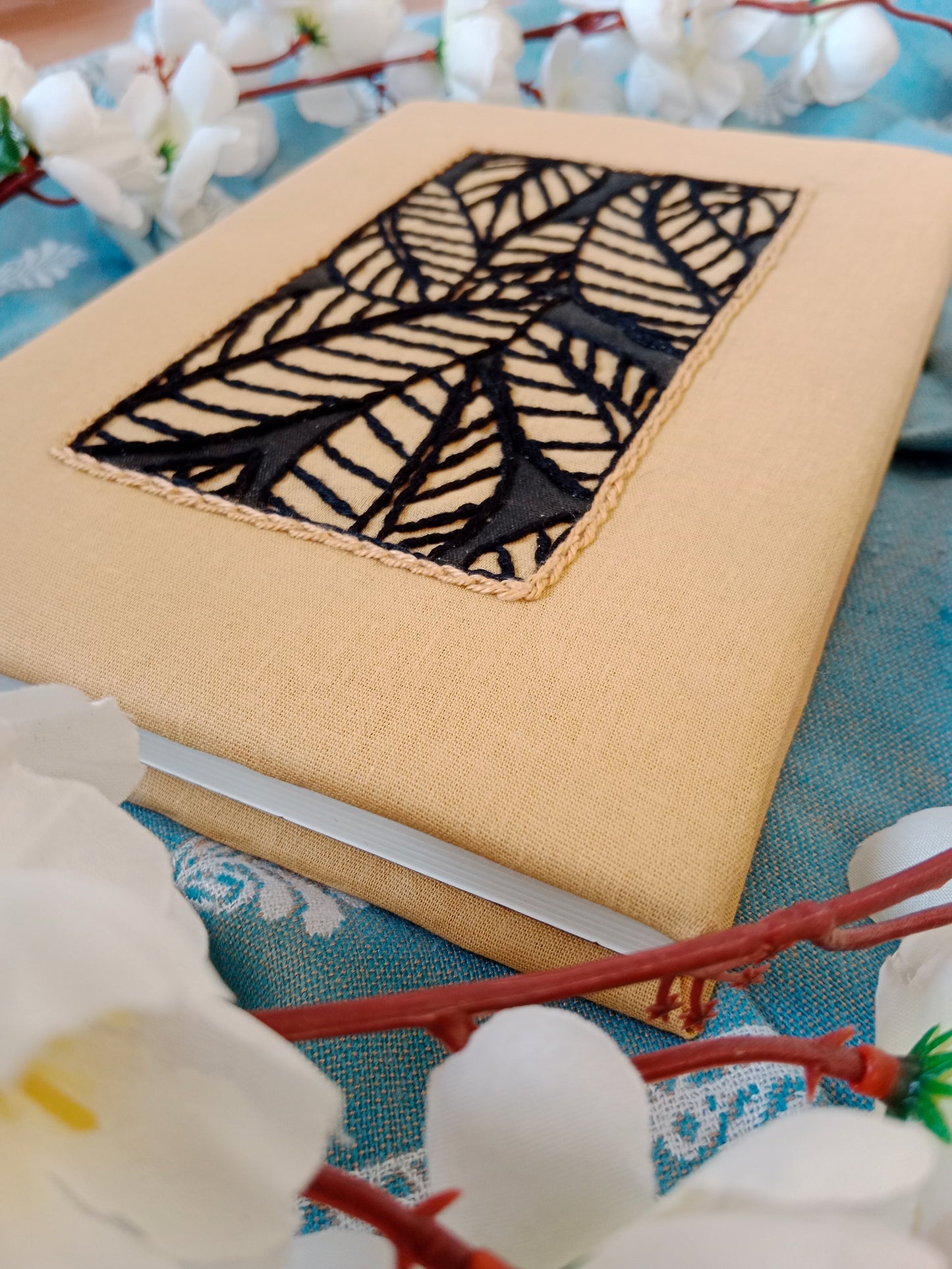 VESTIGE - Hand Embroidered Notebook