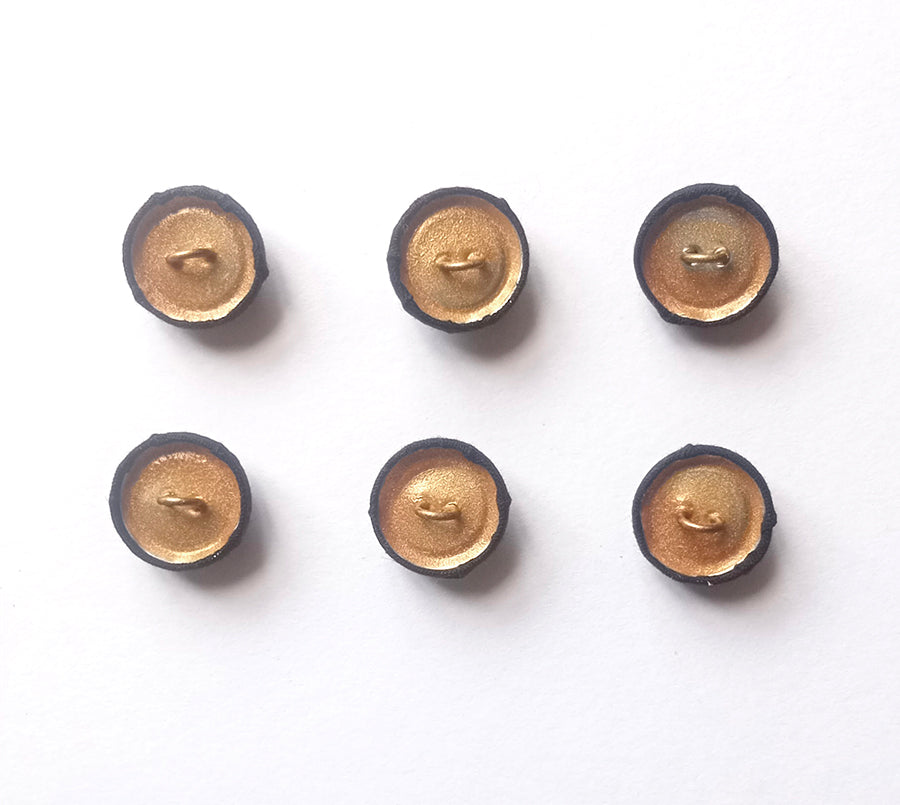 Hand Embroidered Button (set of 6)