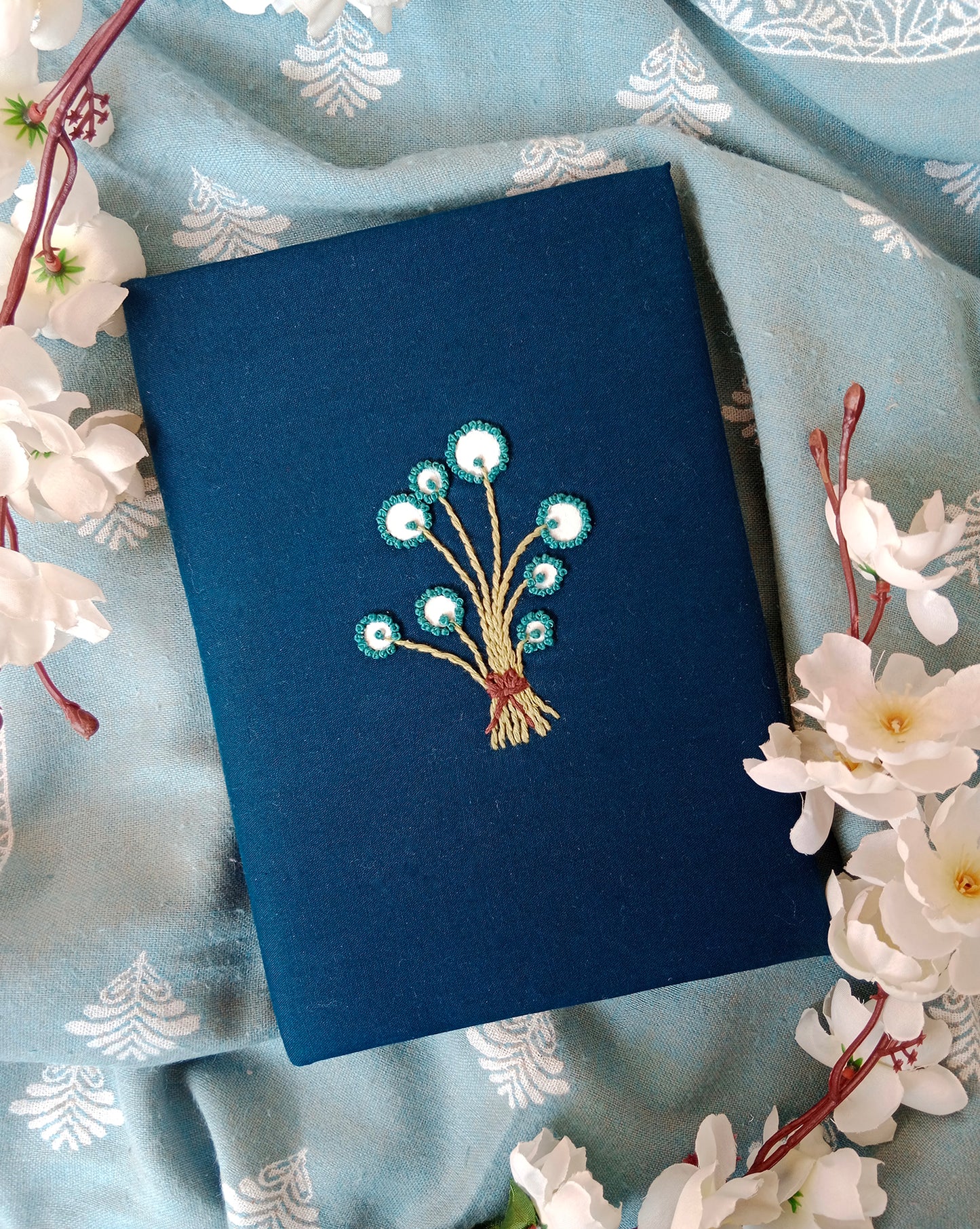 WONDER - Hand Embroidered Notebook