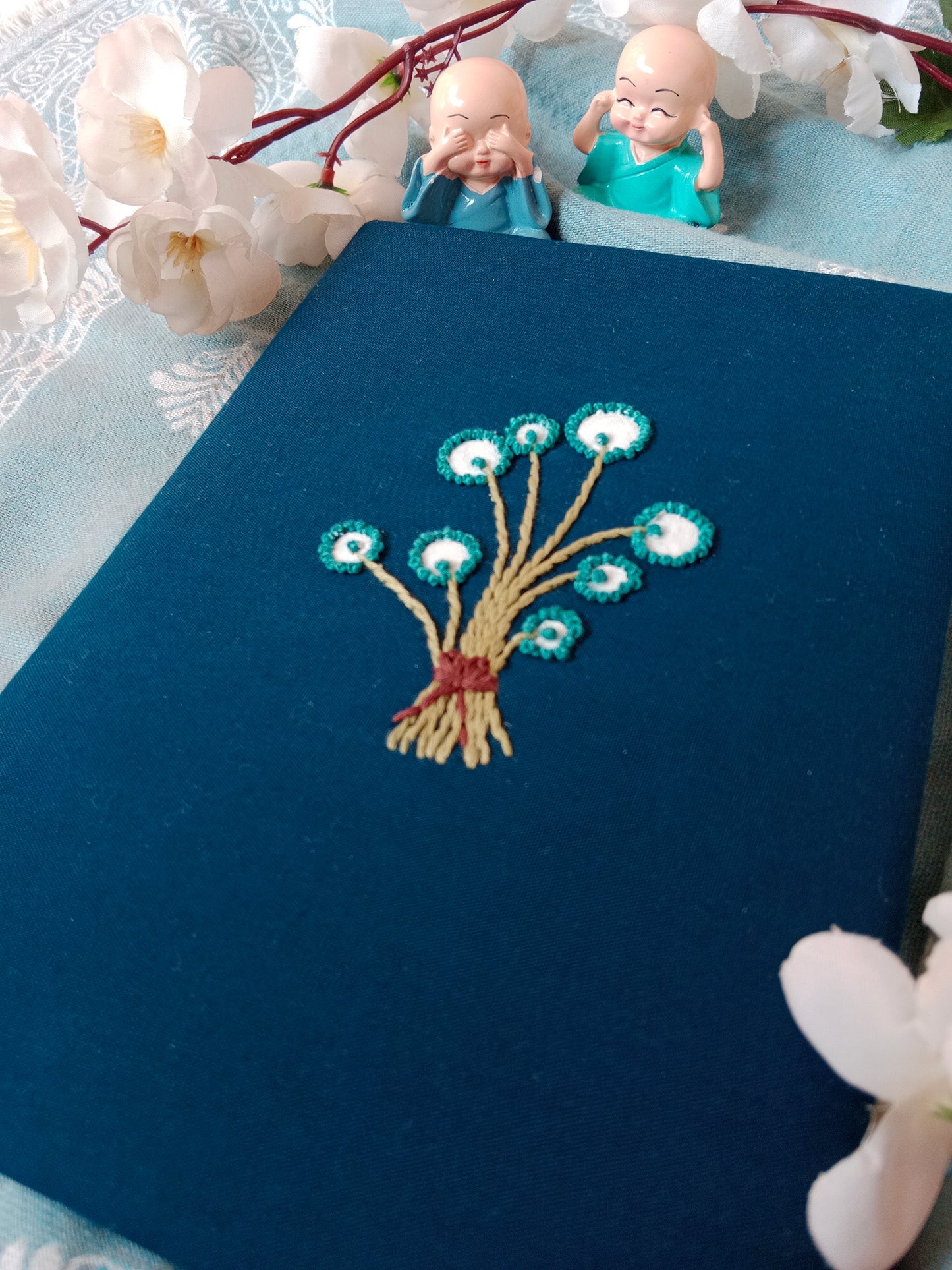 WONDER - Hand Embroidered Notebook