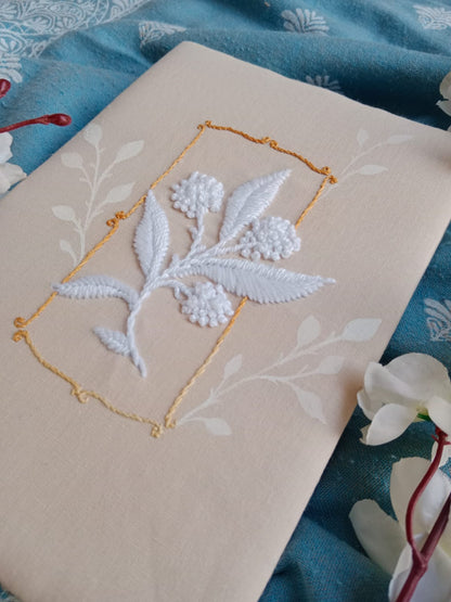 MOKSHA - Hand Embroidered notebook