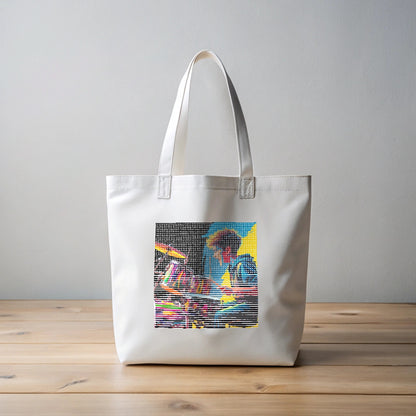 Cotton Printed Large Tote bag