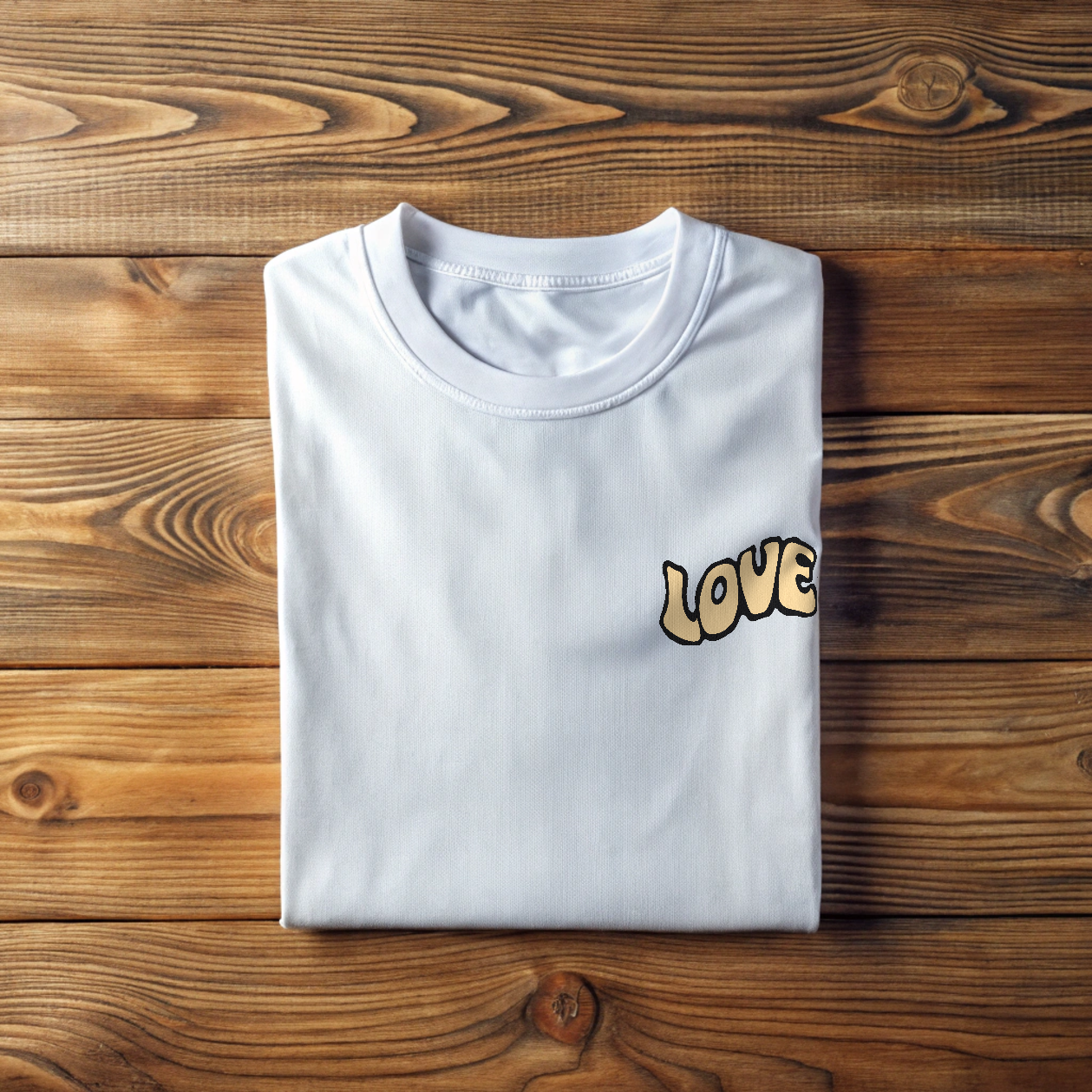 LOVE, Unisex T-shirt, Printed both side