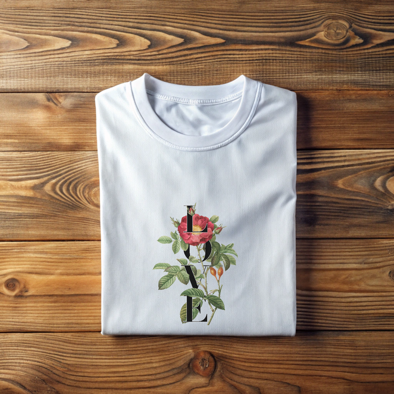 LOVE, Unisex T-shirt, Printed both side