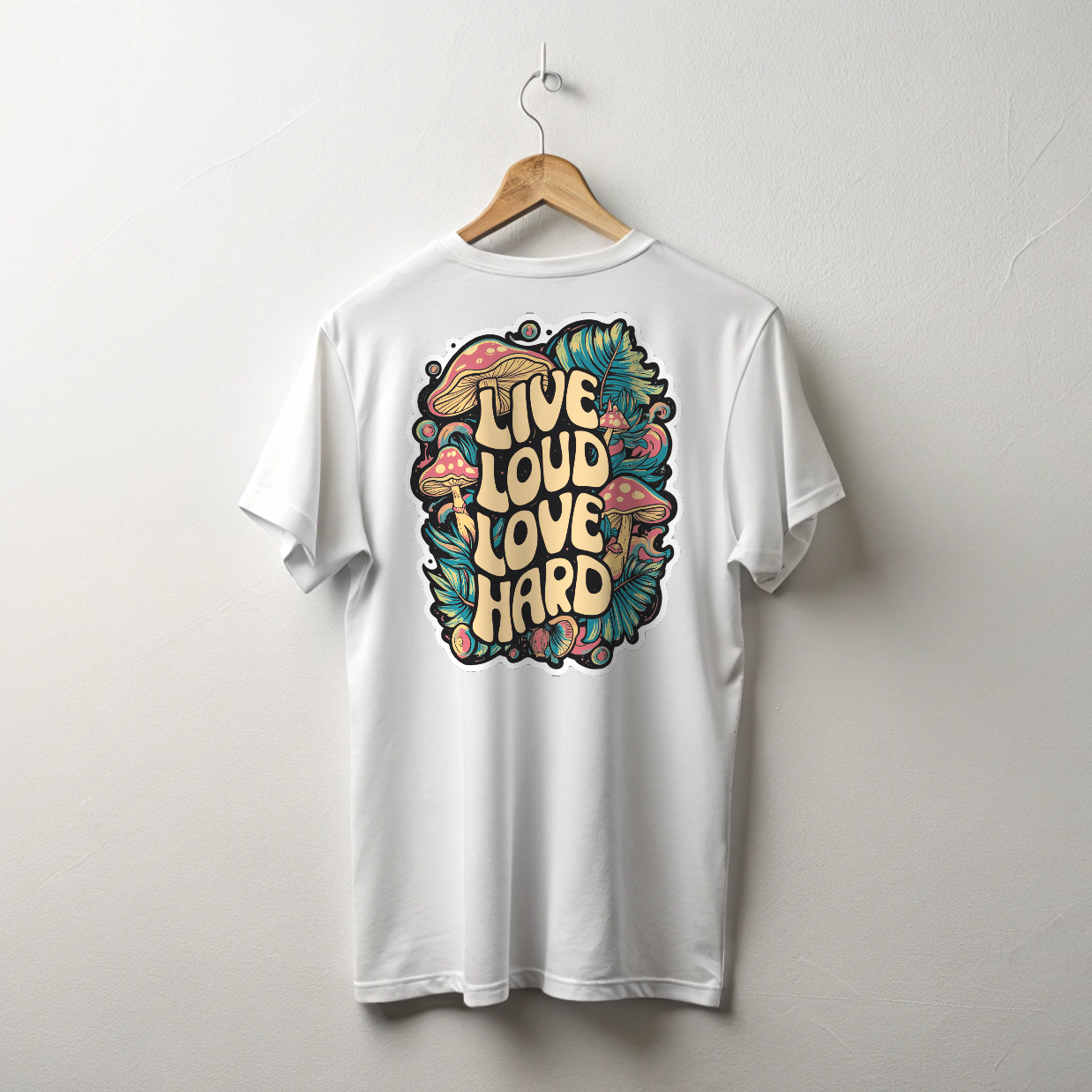 LOVE, Unisex T-shirt, Printed both side