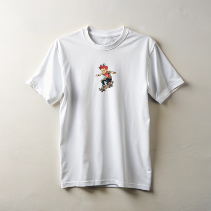 SKATE BOY, Unisex T-shirt, Printed Both Side