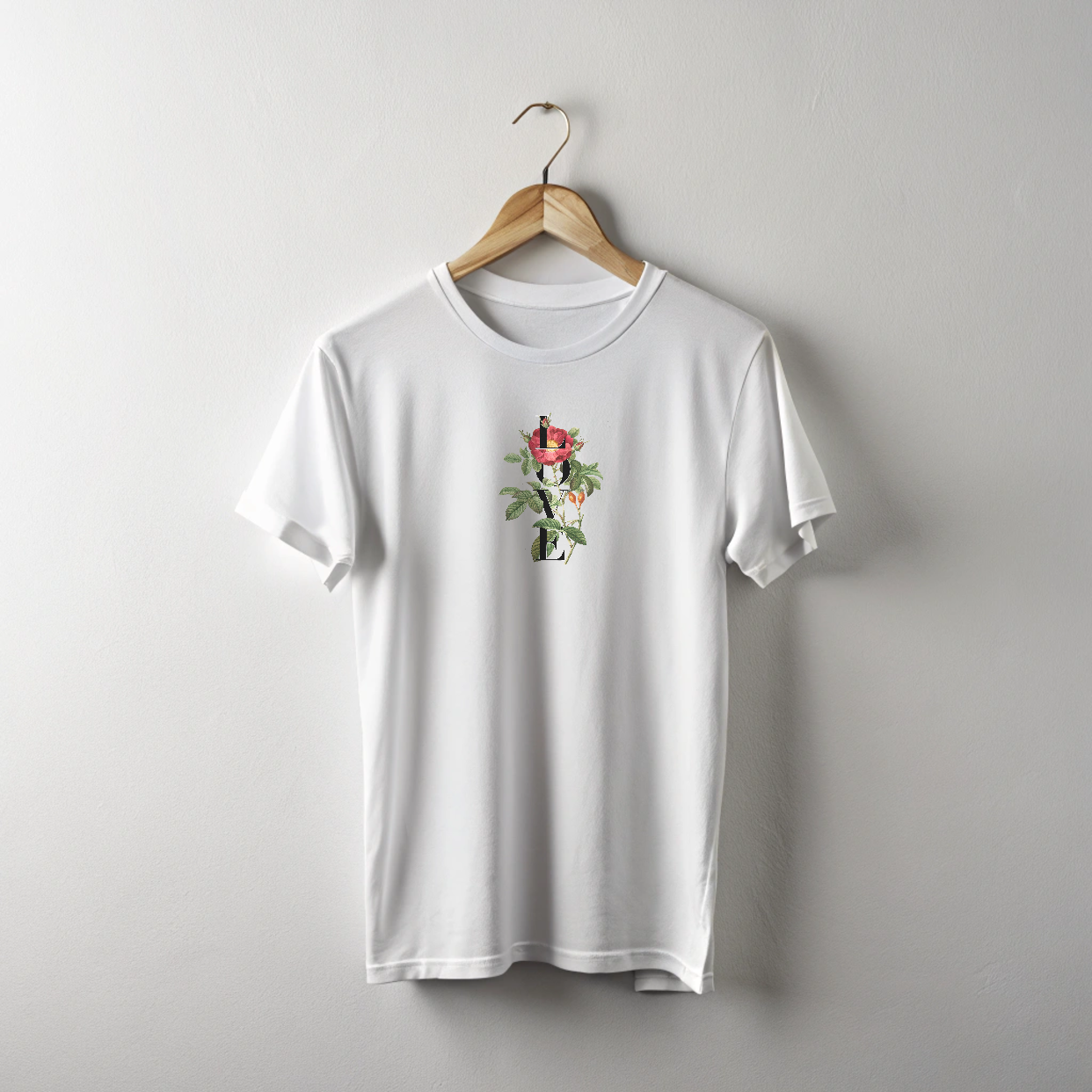 LOVE, Unisex T-shirt, Printed both side